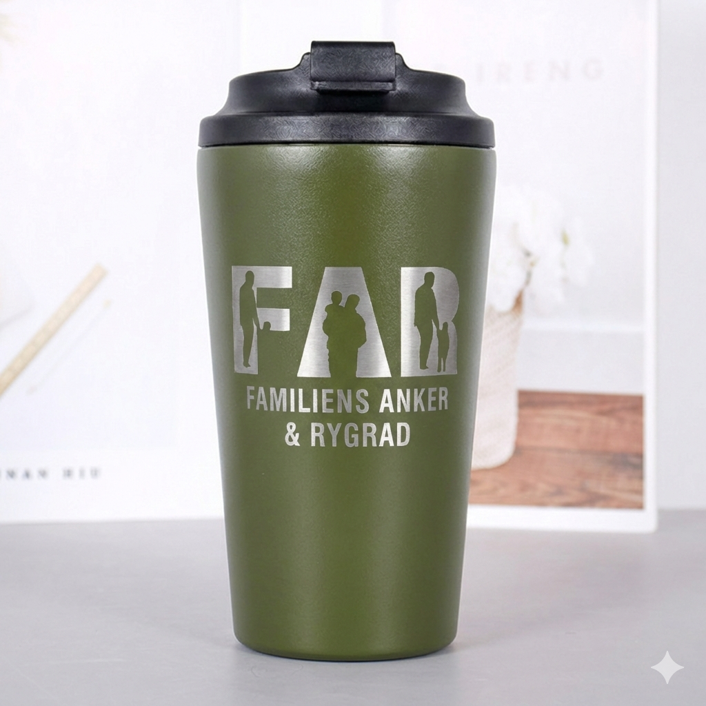 Termokop – "FAR – Familiens Anker & Rygrad"