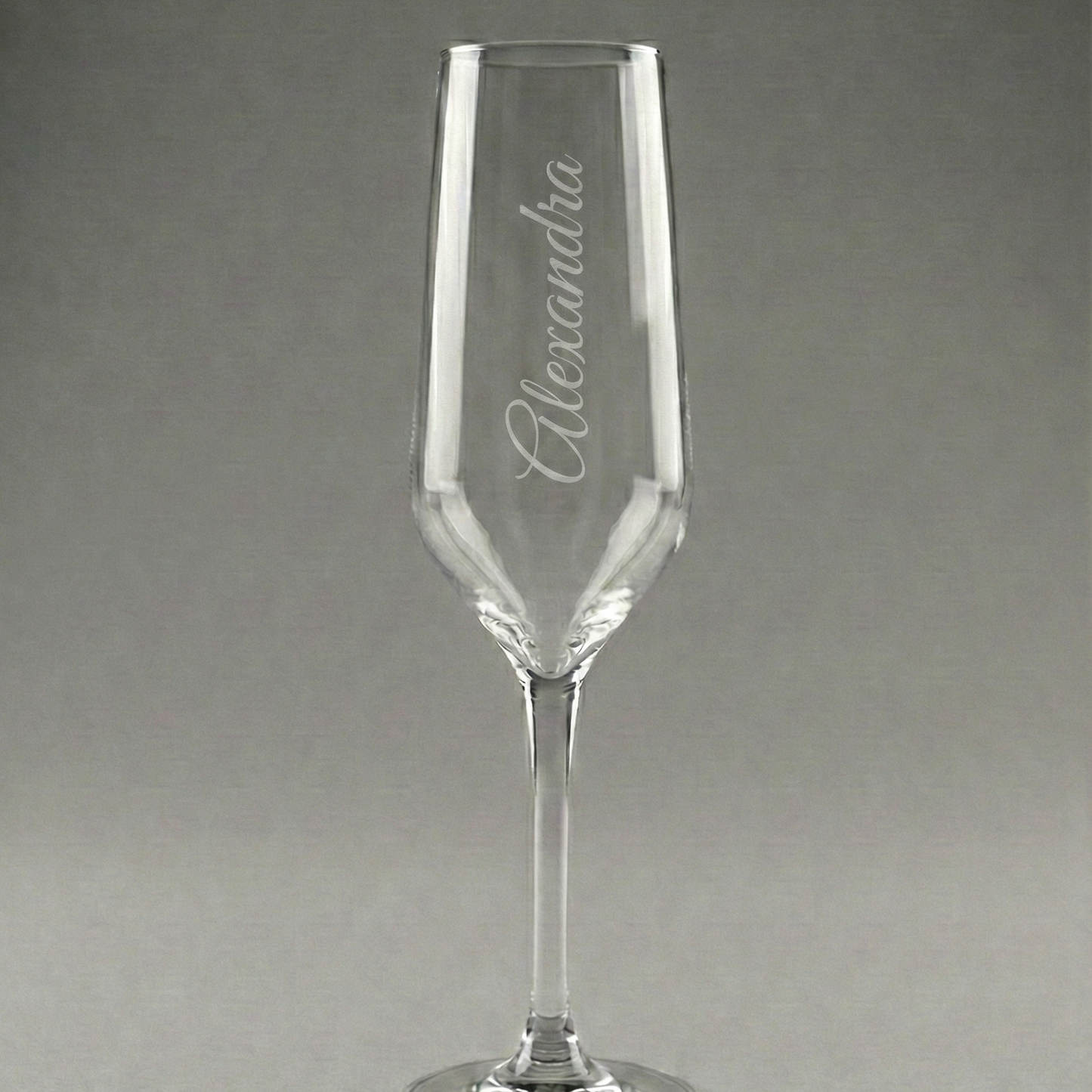 Navnets Elegance - Personlige Champange glas med navn