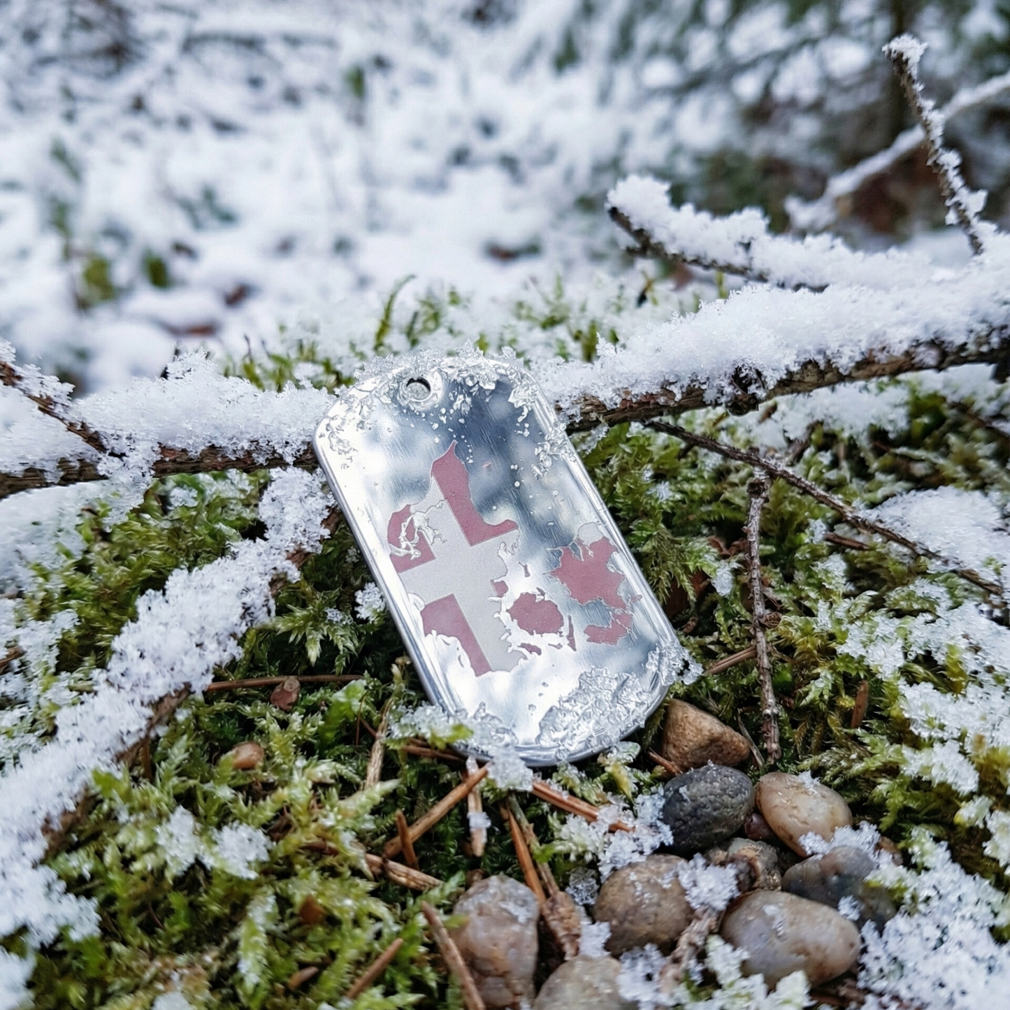 Nøglering "Et stykke af Danmark"