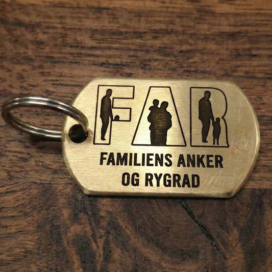 Nøglering: ""Familiens Rygrad"