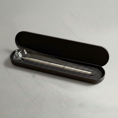 Personlig Metalkuglepen med Navn eller Logo – Eksklusiv Lasergravering