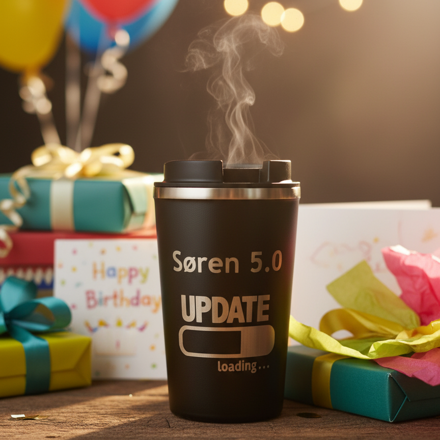 Termokop med Eget Logo eller Motiv – Dit Unikke Design