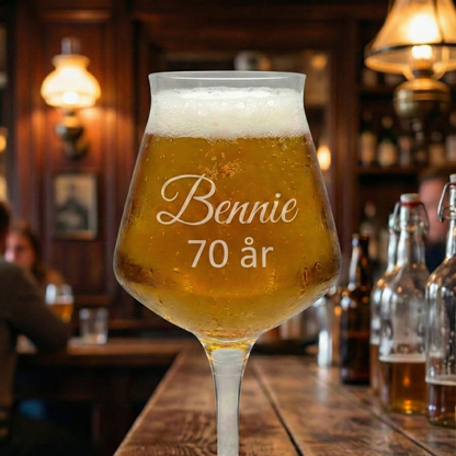 TEKU Glas med navn / Egen tekst