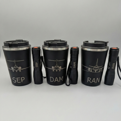 DAT: Flight Deck Essentials – Termokop & Pilotlygte