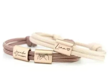 The Bond – Personligt Armbånd med Gravering