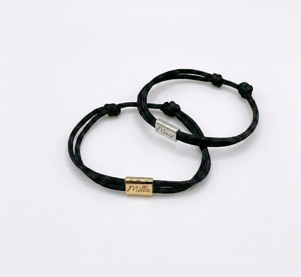 The Bond – Personligt Armbånd med Gravering