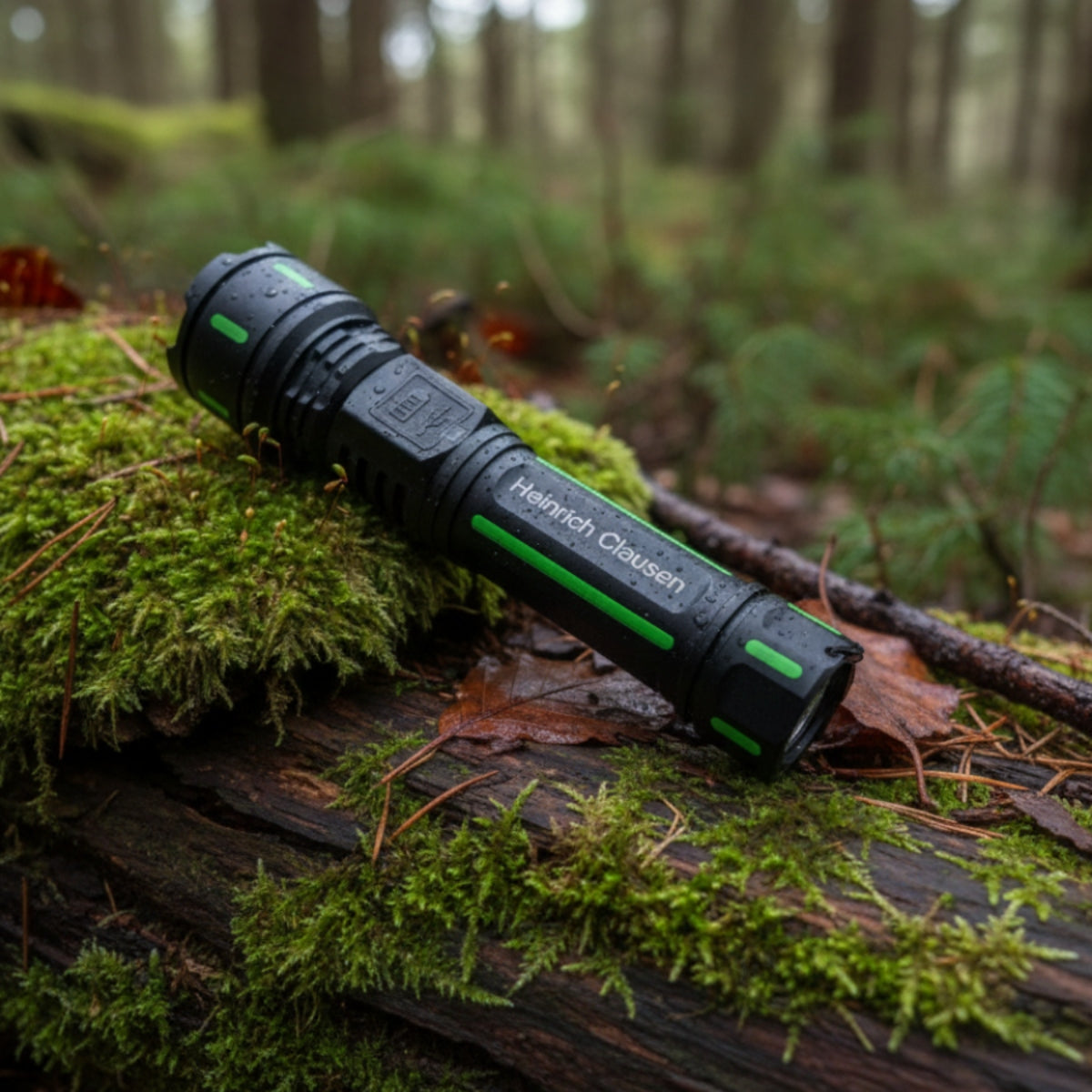 Kraftfuld LED-Lygte med 1000 Lumen & Personlig Gravering